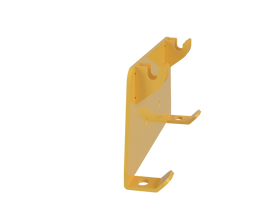 Buy yellow Compact Wheel Loader Accessory Mounting Plate