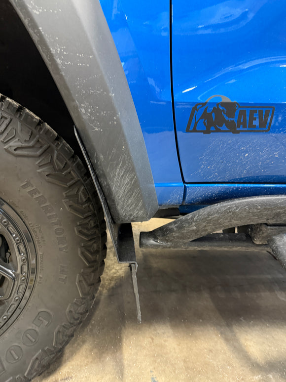 Chevy Colorado ZR2 Bison/GMC Canyon AT4X-AEV Mudflap brackets