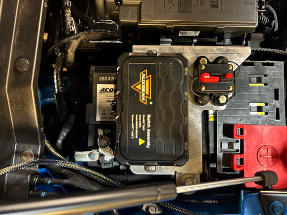 Colorado/Canyon Aux beam over battery mounting bracket