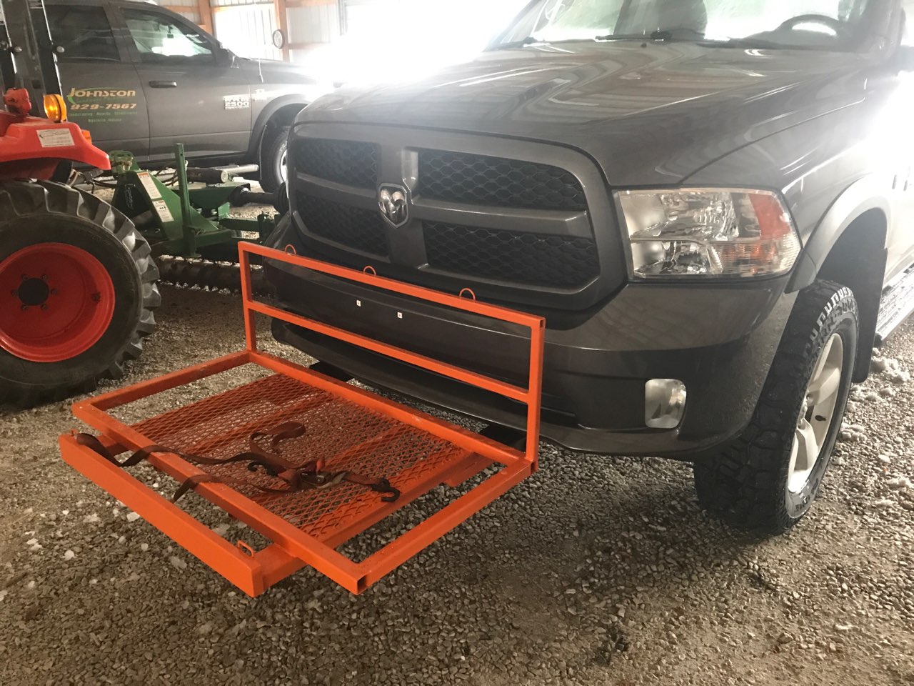 Hook On Double Snow Blower Carrier